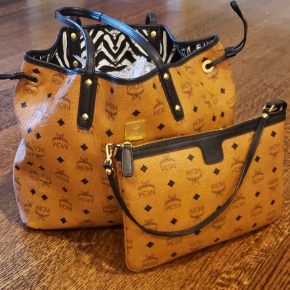 MCM Handbags - MCM Medium Liz Reversible Shopper